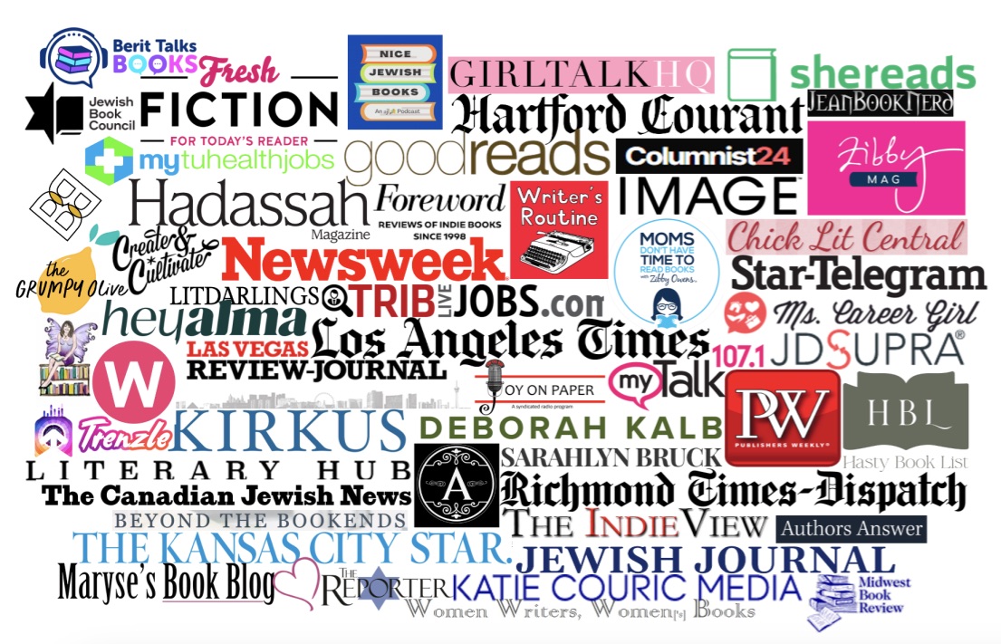 Press logos for The Marriage Box