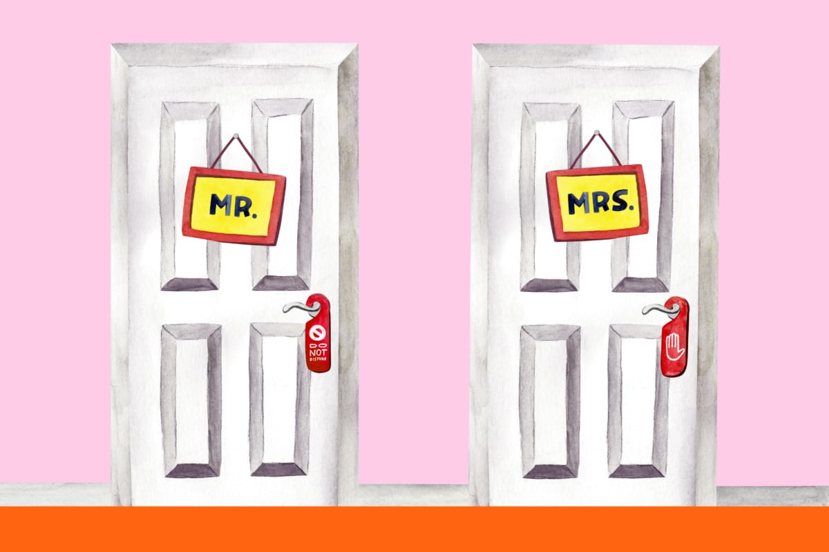 My Husband and I Sleep in Separate Bedrooms
